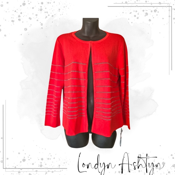 PETER NYGARD SWEATER JACKET - Picture 1 of 8